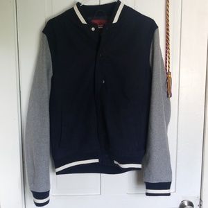 varsity bomber jacket